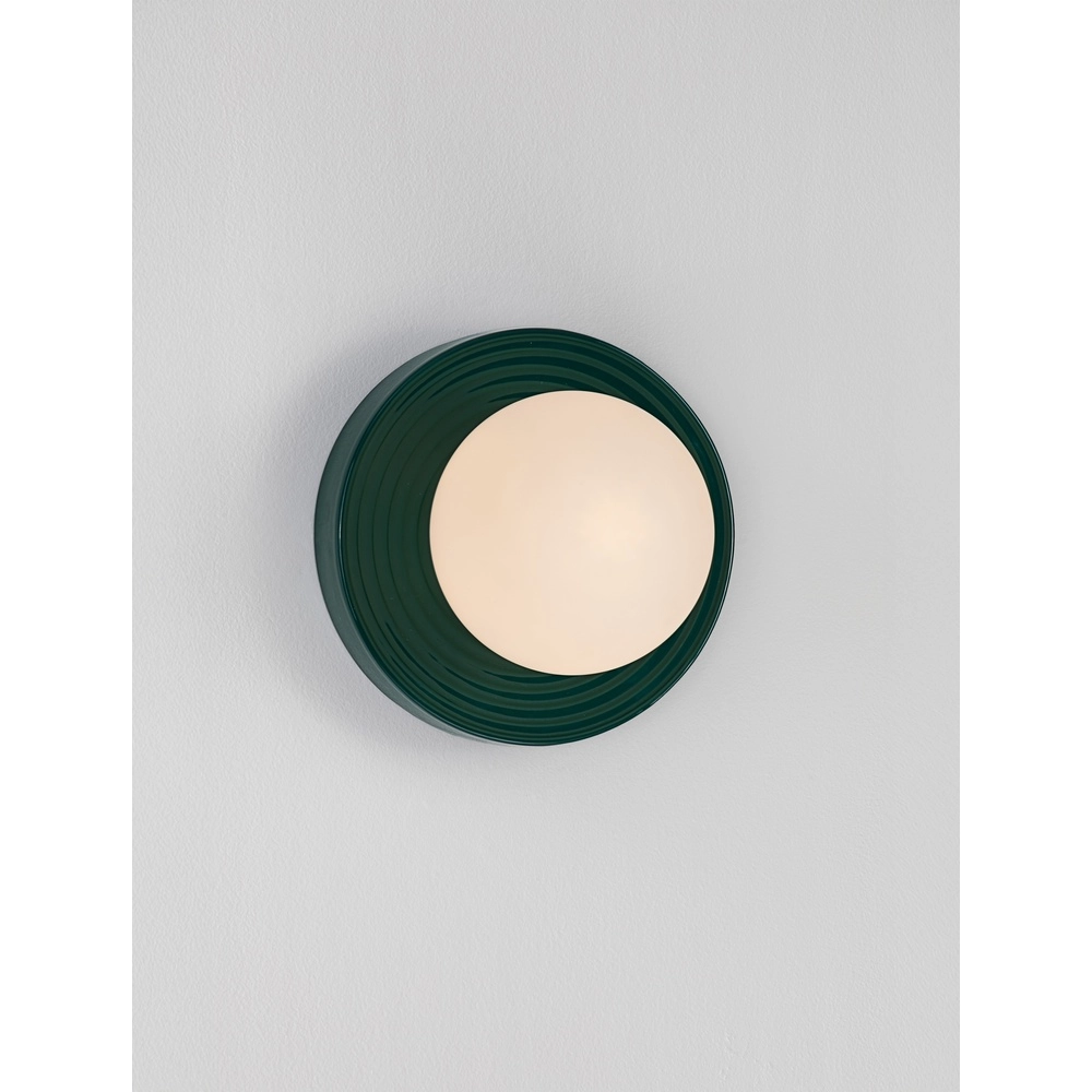 Wandleuchte Orbique grün Ø 22cm Lyora 5212017483881