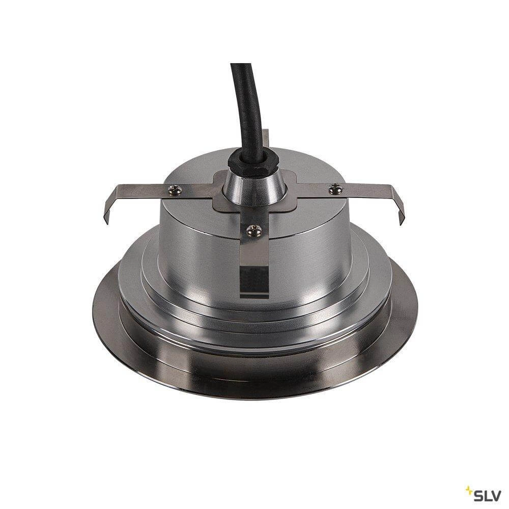 Großer LED-Bodenstrahler Dasar Flat weiches weißes Licht SLV 4024163262064