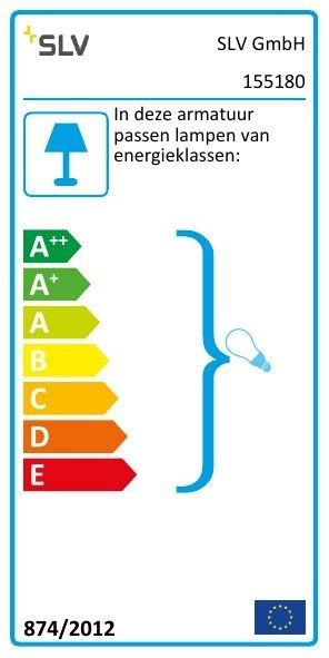 Design-Leuchte Glassa Square E27 SLV 4024163121132
