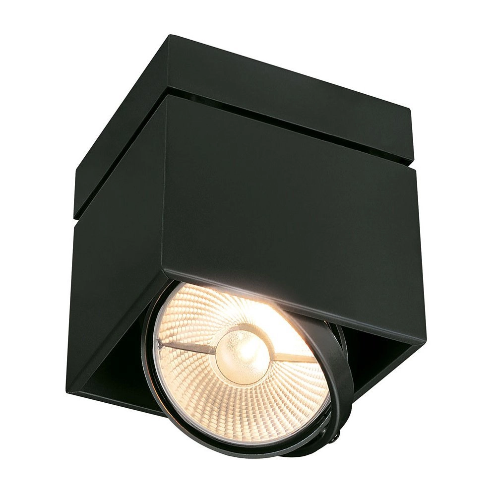 Deckenstrahler Kardamod  Square 1 Lichtschwarz
