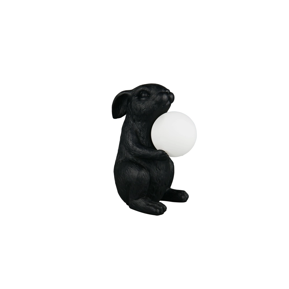 Tischlampe Rabbit schwarz Trio 4017807667882