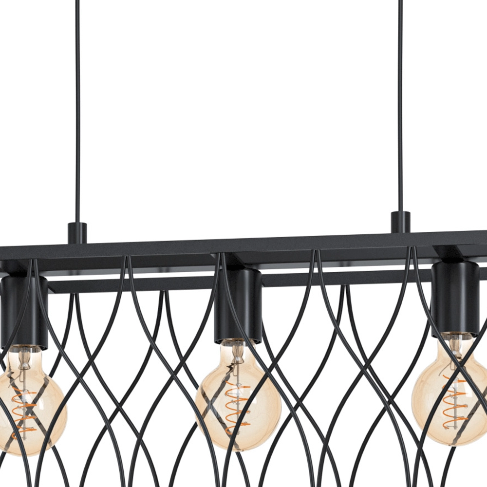 Schwarze Hängelampe Giltspur Eglo 9002759435547