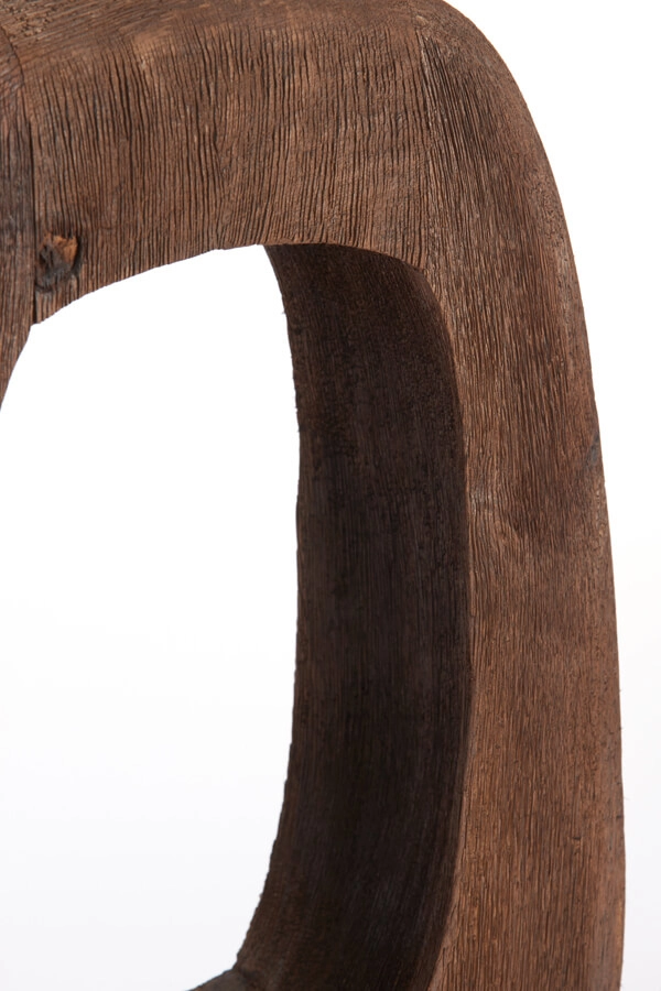 Tischleuchte aus dunklem Holz Kelafo 33 x 40cm Light & Living 8717807691080
