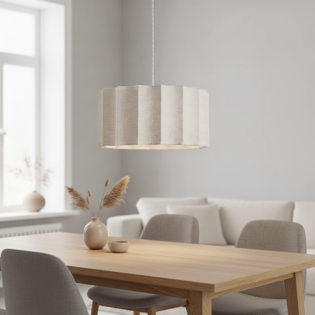 Design-Pendellampe Alve weiße Ø 45 cm