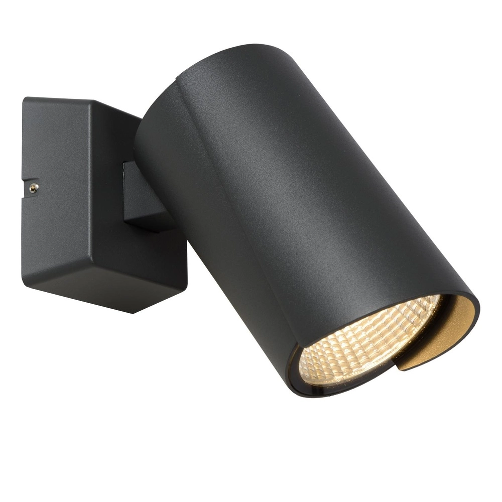 Design-Wandlampe Manal Anthrazit Lucide 5411212271686