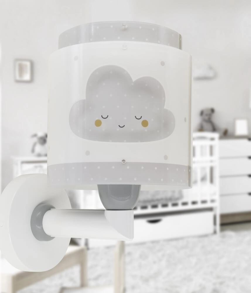 Kinderzimmer-Wandleuchte Baby Dreams grau Dalber 8420406760193