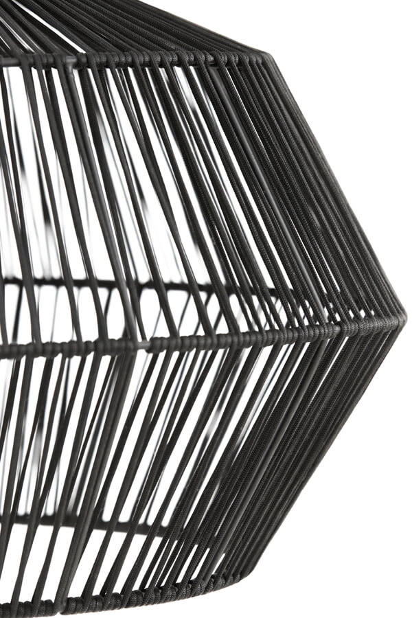 Böhmische Pendelleuchte Deya schwarz Ø 40cm Light & Living 8717807681128