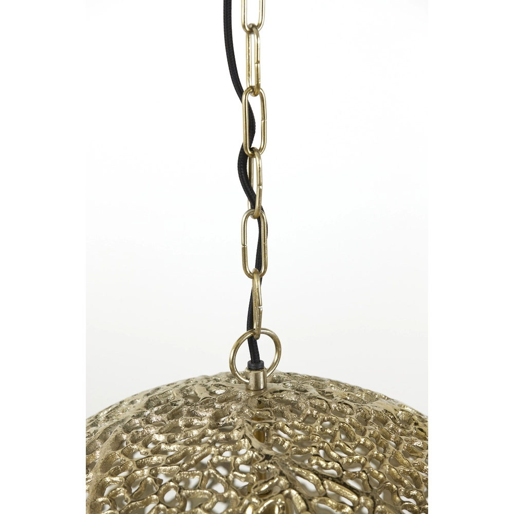 Orientalische Pendellampe Sinula Ø 45cm – Messing Light & Living 8717807641801