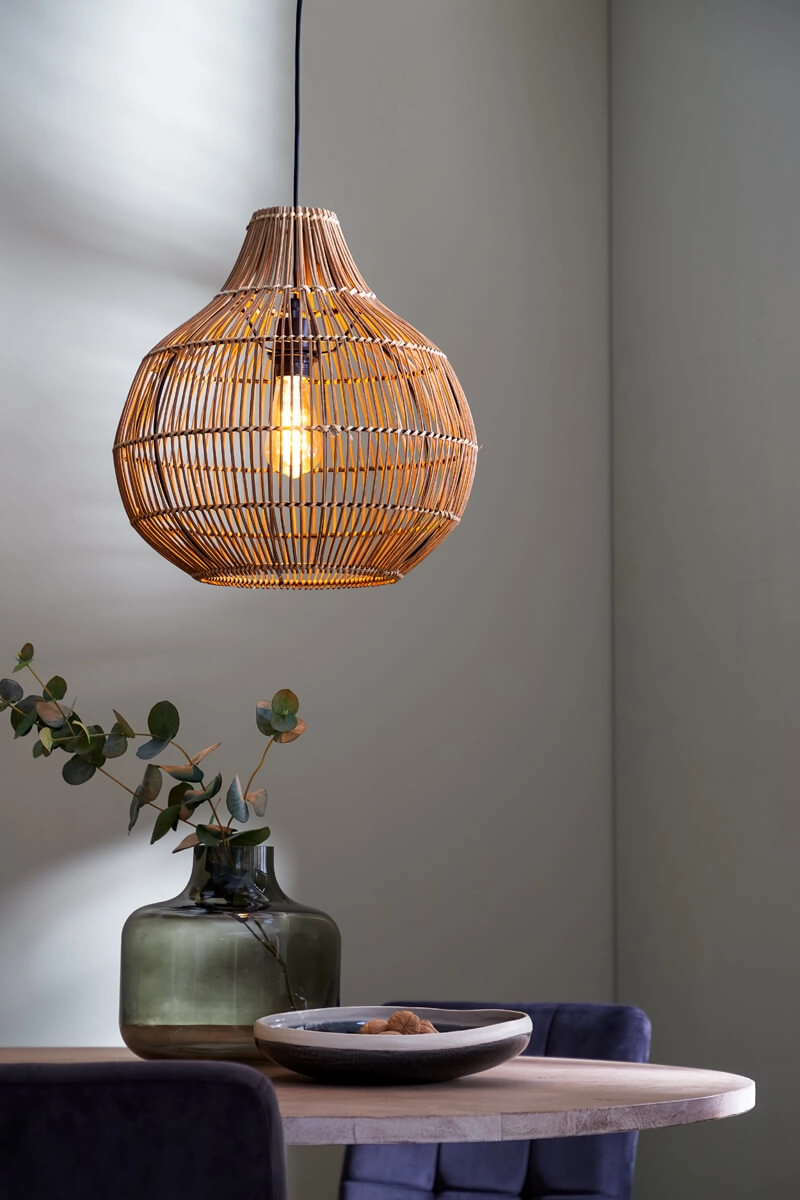 Pendelleuchte Pacino Rattan Ø 40cm