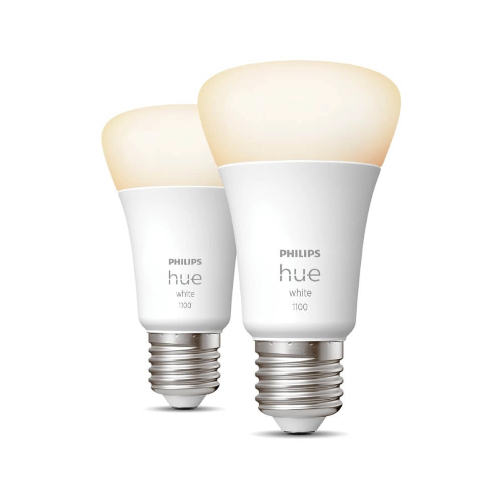 Hue - E27 - 10W - White 2er-Set Philips 8719514289192