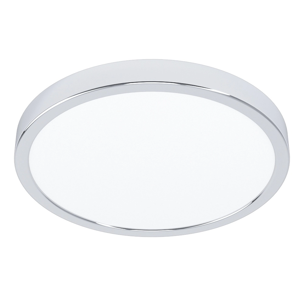 Chrom-Deckenlampe Fueva 6 LED – Ø 27,7 cm