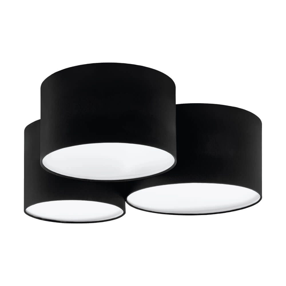 Schwarze Deckenlampe Pastore 2