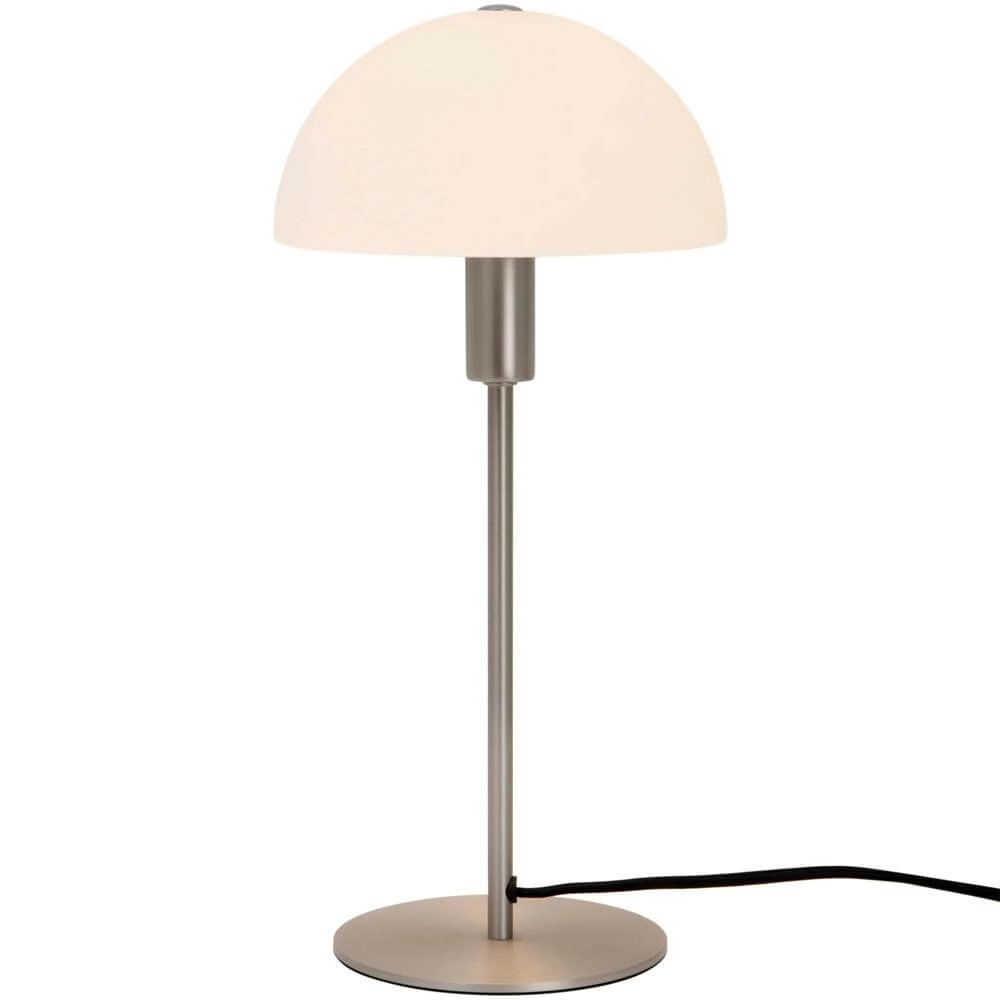 Tischlampe Ellen Metall mit Weiß