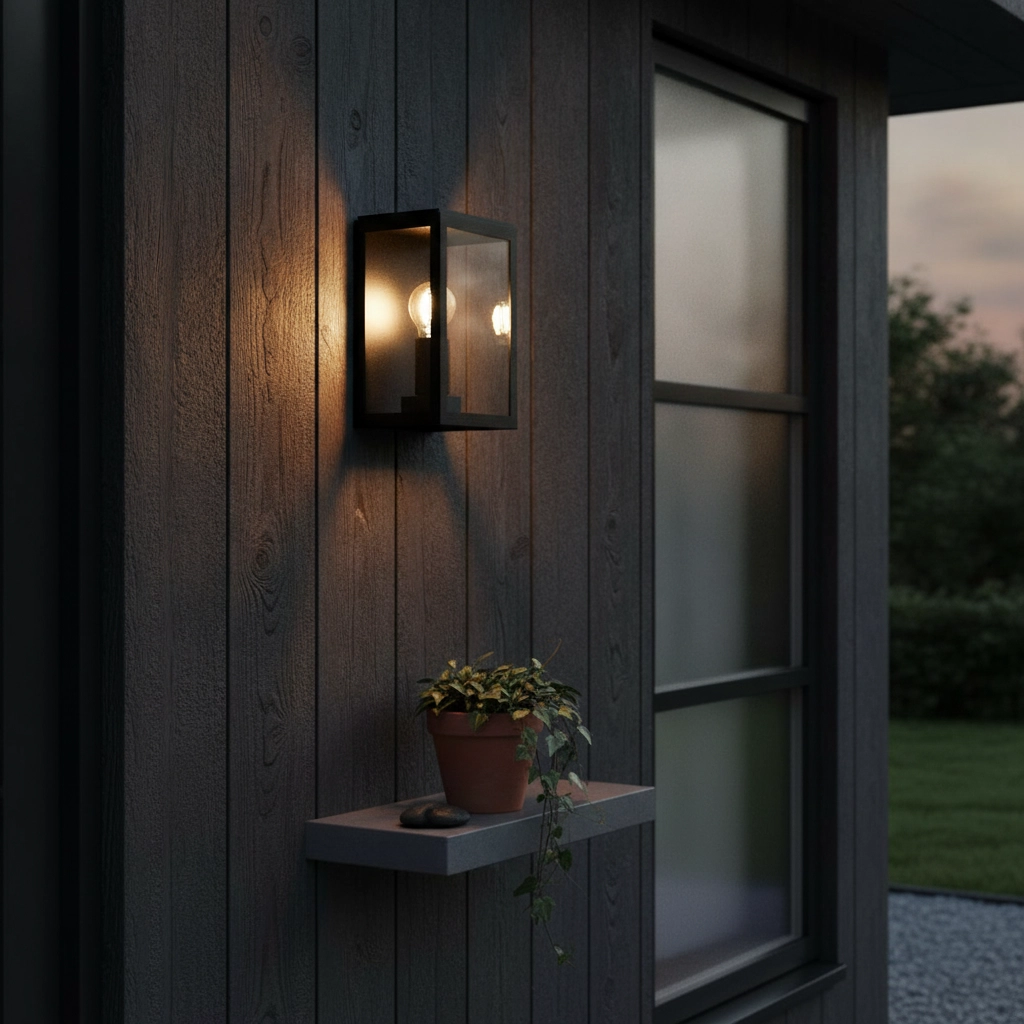 Außenlampe Rowin 25 cm