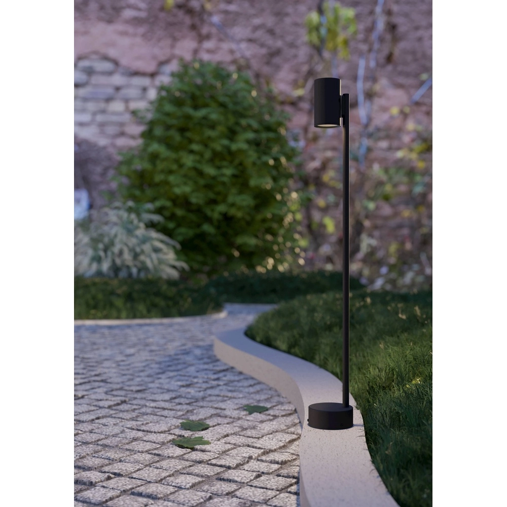 LED-Wegbeleuchtung Izzalini Schwarz – 85 cm Eglo 9008606298211
