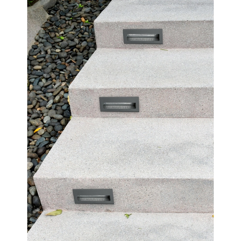 Einbauleuchte Krypton grau 13,5cm