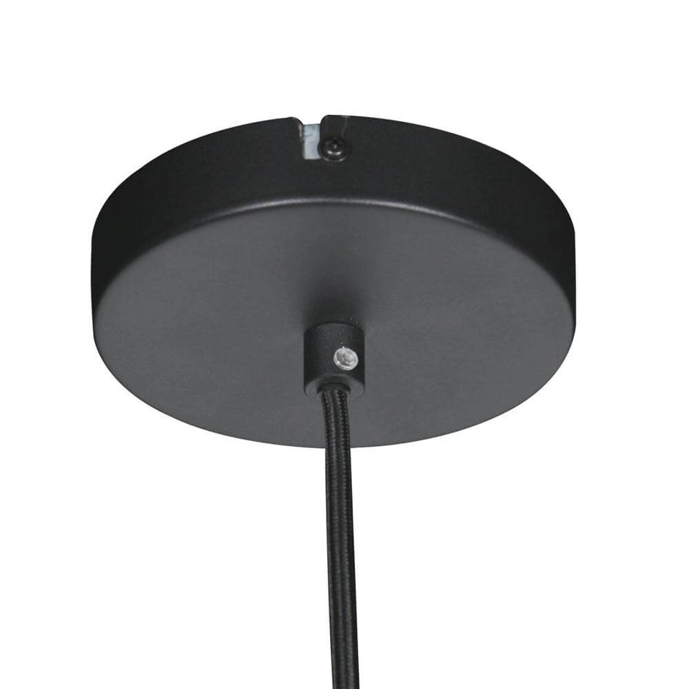 Design-Pendelleuchte Halo Cirque schwarz Ø 50cm Steinhauer 8712746178333