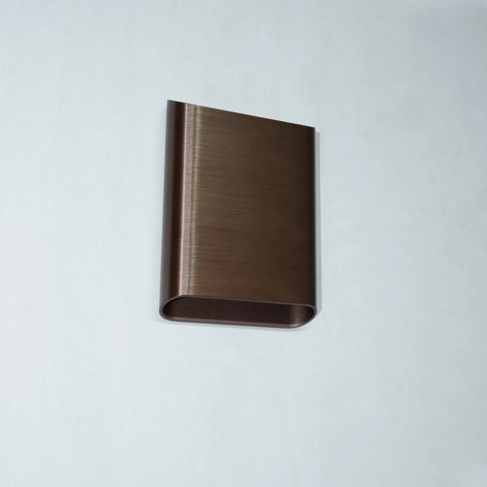Wandleuchte Diaz L Bronze gebürstet Artdelight 8720701100305