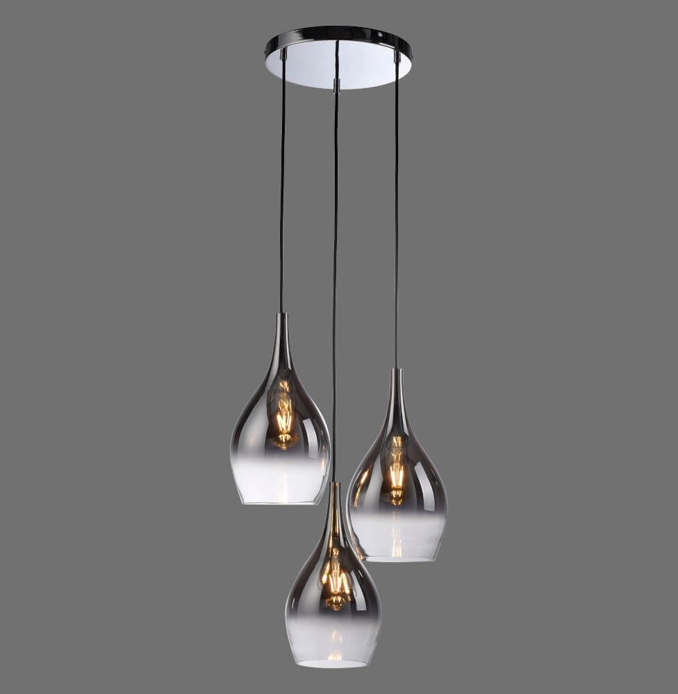 Moderne Hängelampe Pilua 3-flammig rund Paul Neuhaus 4012248366097