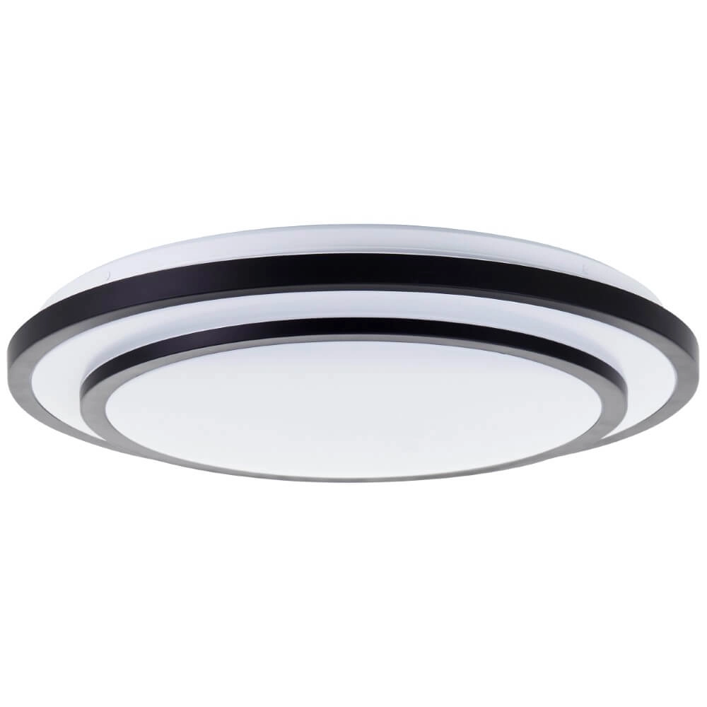 Schwarze Deckenlampe Luciano Ø 49,5cm Brilliant 4004353426506