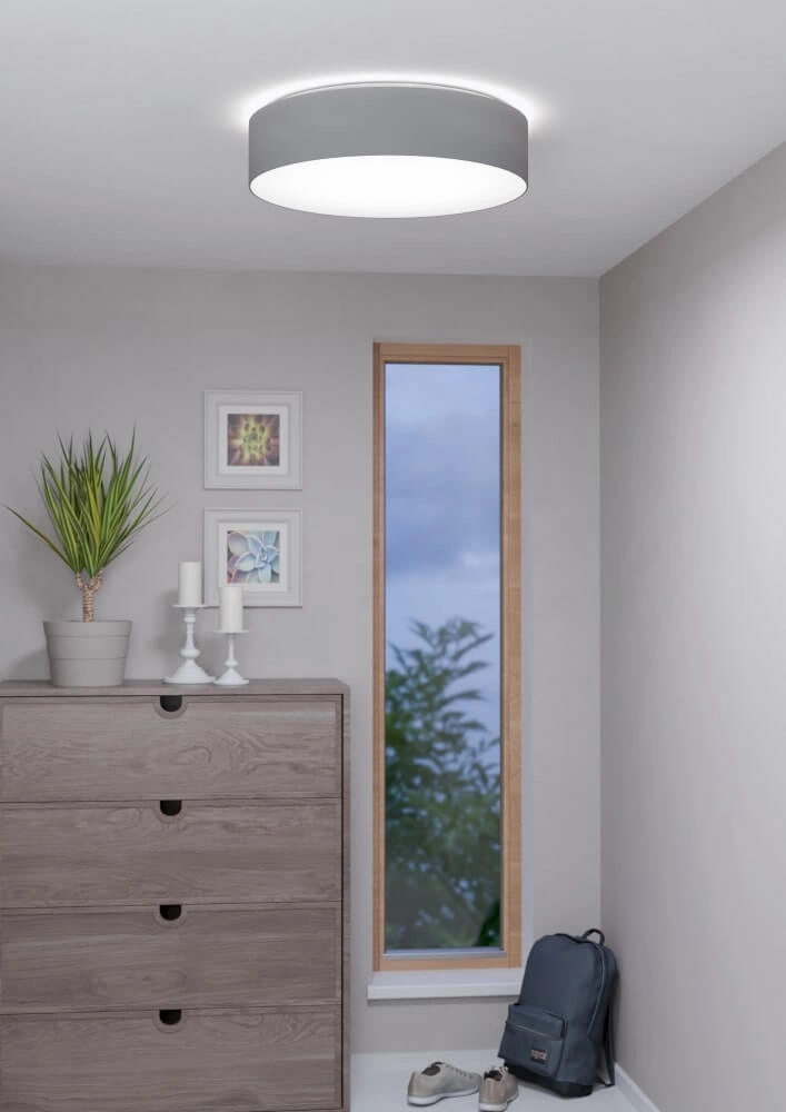 Deckenlampe Zigbee Romao-Z grau Eglo 9008606243938