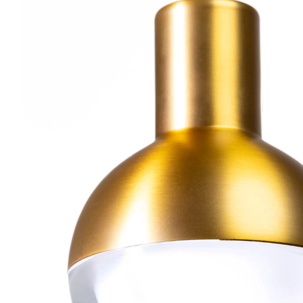 Hängelampe Drop schwarz mit gold ETH 8720195306498
