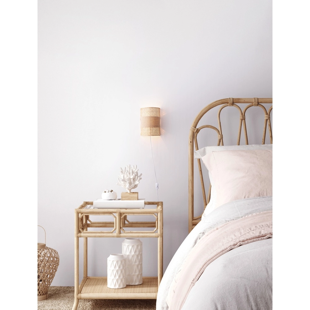 Wandleuchte Lum Rattan Lyora 5212017452931