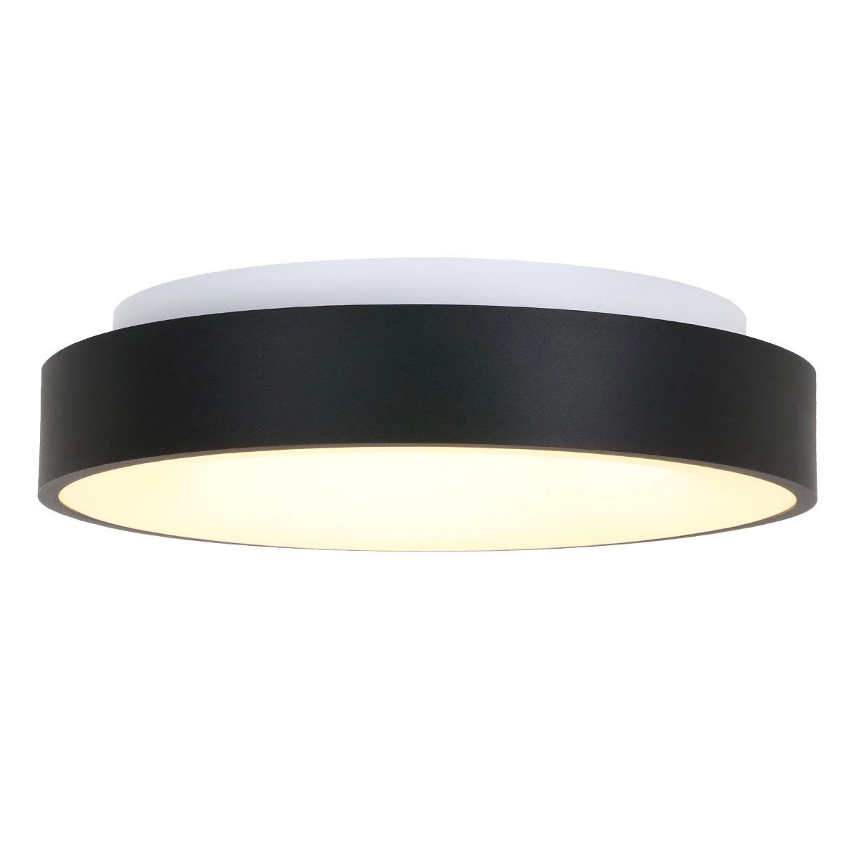 Deckenleuchte Ringlede Ø 48 cm schwarz Steinhauer 8712746131260