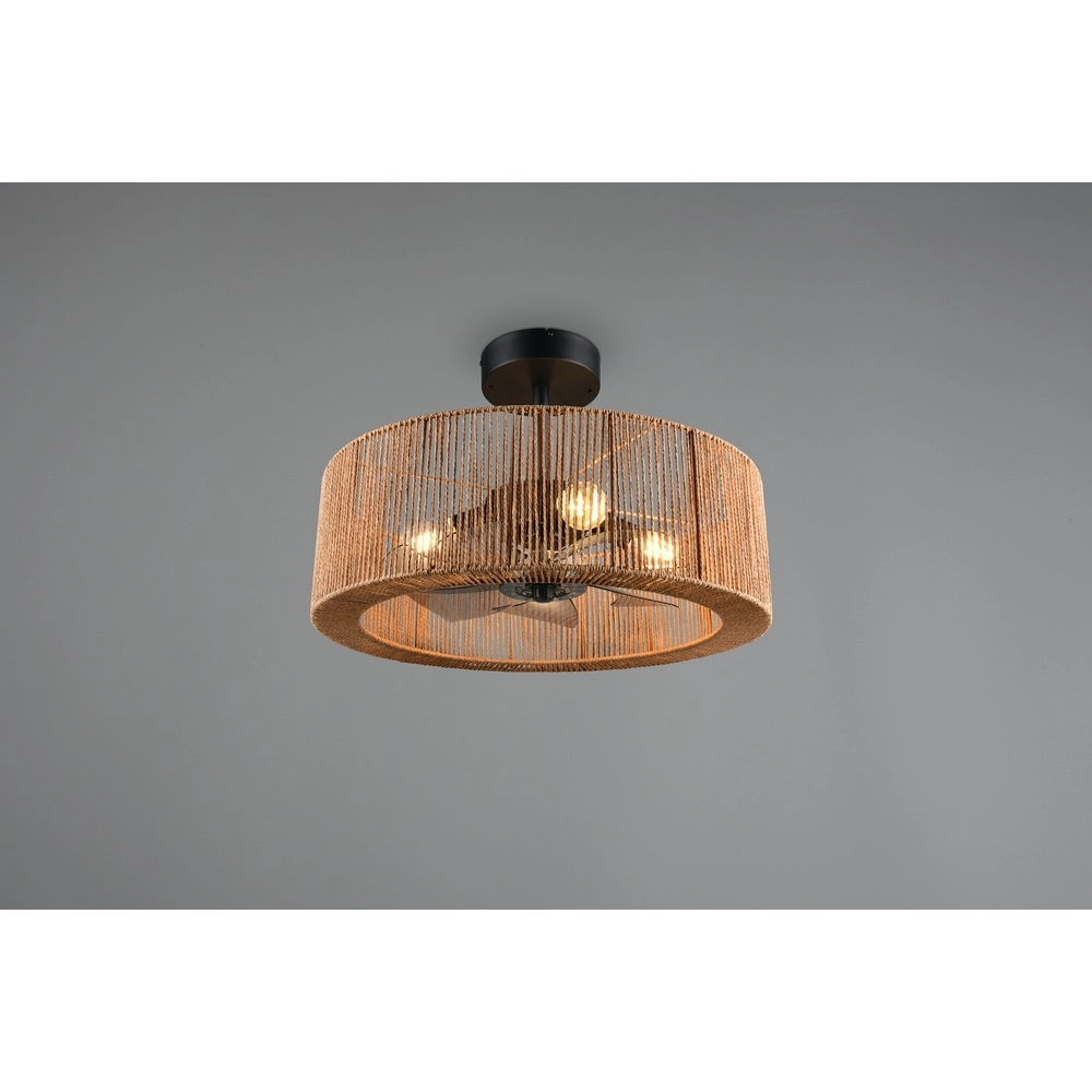 Rattanfächer Smillum Ø 61cm Trio 4017807688139