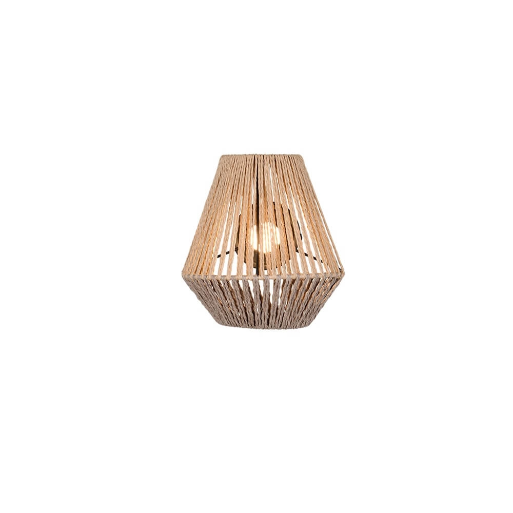 Rattan-Wandleuchte Lira Wiederaufladbar Trio 4017807643183