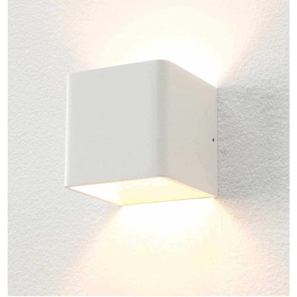 LED auf und ab Licht Fulda 6W - 2700k - 10 cm weiß