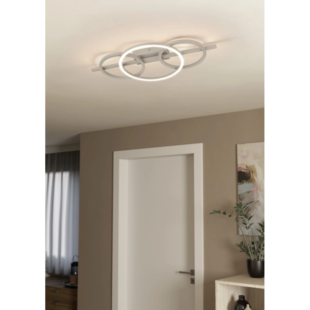 Design-Deckenlampe Planillo sandbrauner Rundsand Eglo 9008606391448