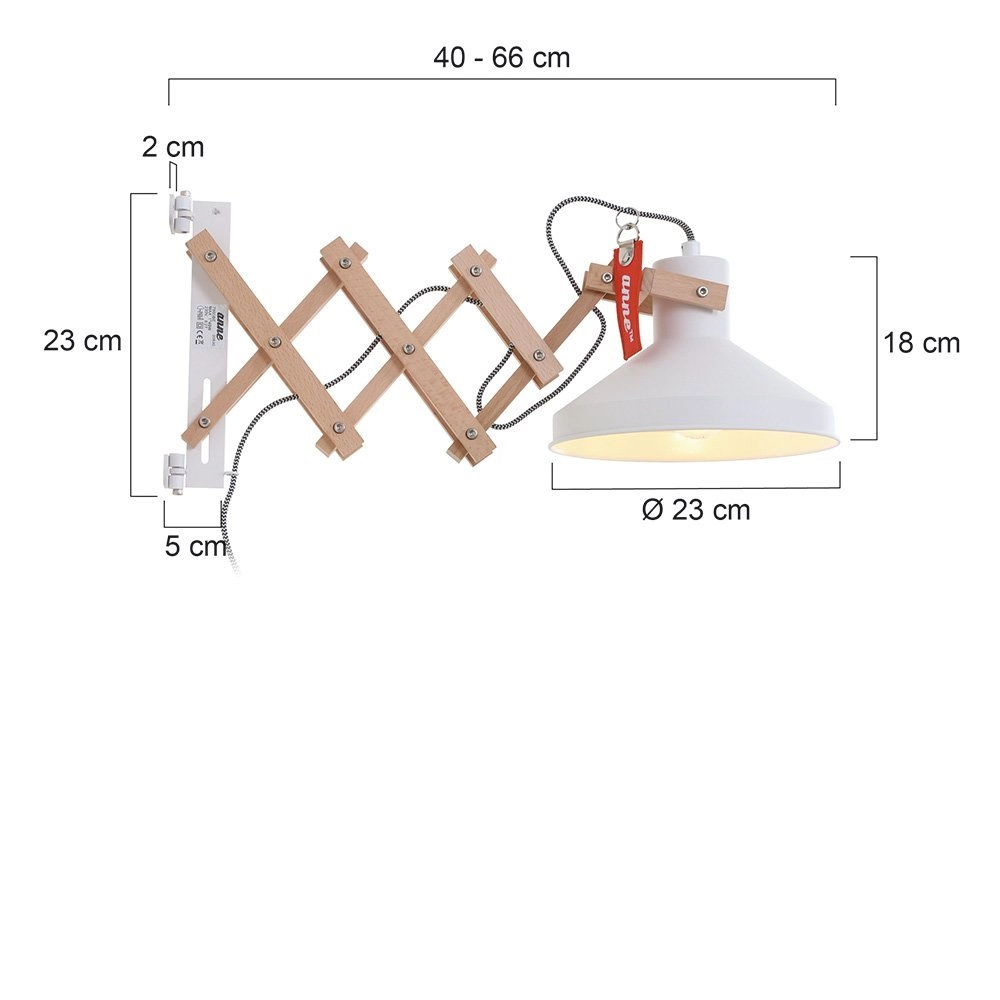 Wandleuchte Woody Scissors Steinhauer 8712746111941