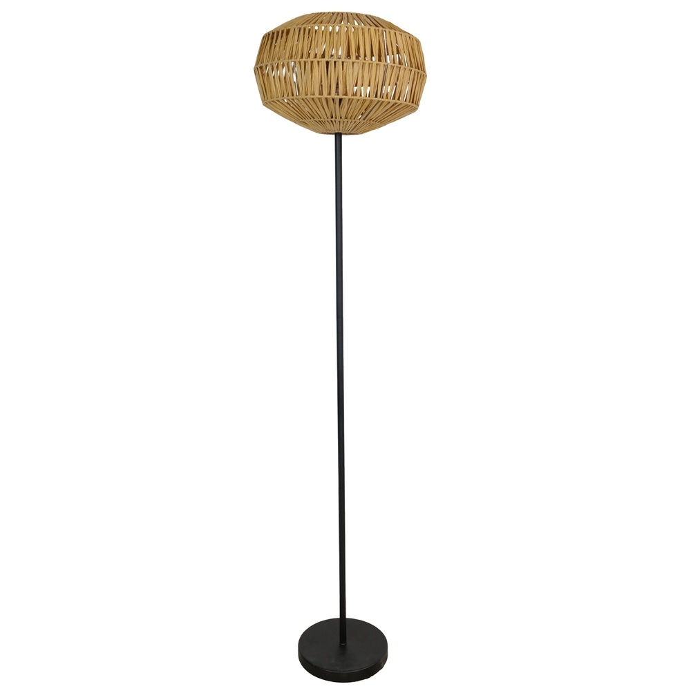 Stehleuchte aus Rattan Sheldon Ø 38cm Eglo 9008606359813
