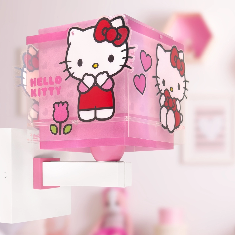Wandleuchte Hello Kitty rosa Dalber 8420406732695