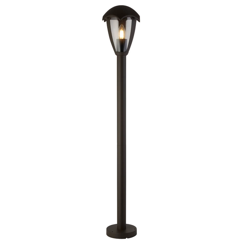 Stehende Außenleuchte Bluebel 97cm schwarz
