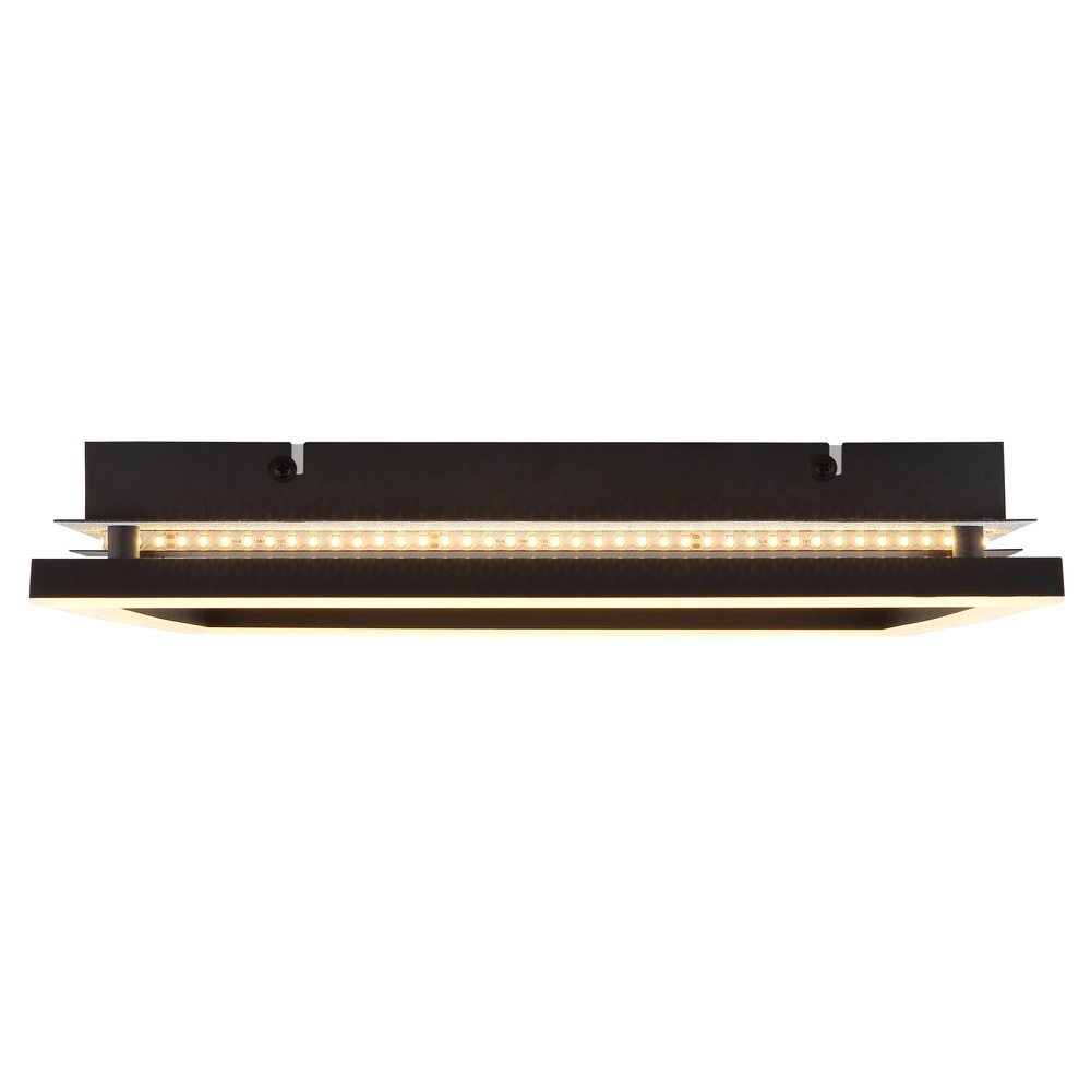 Quadratische Deckenlampe Estrada Schwarz Globo 9007371586714