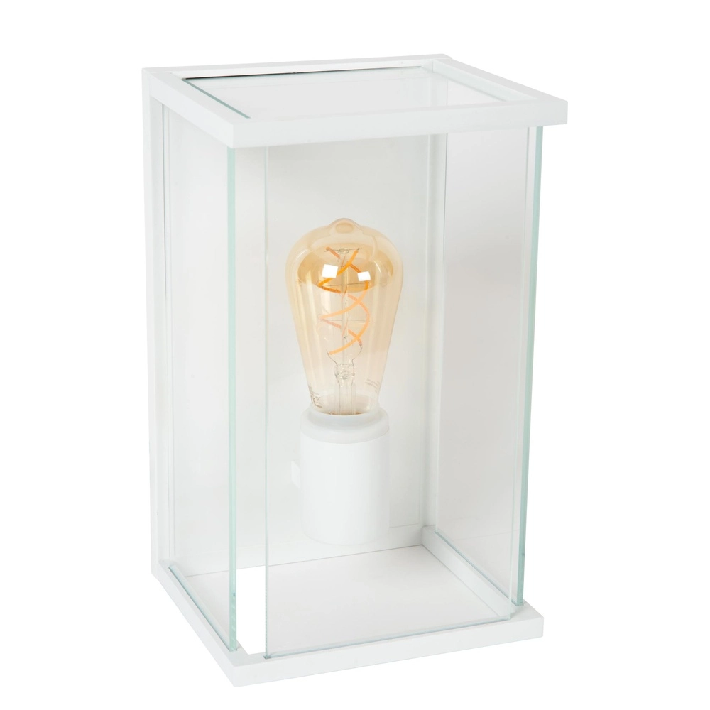 Elegante Wandlampe Claire Nur weiß