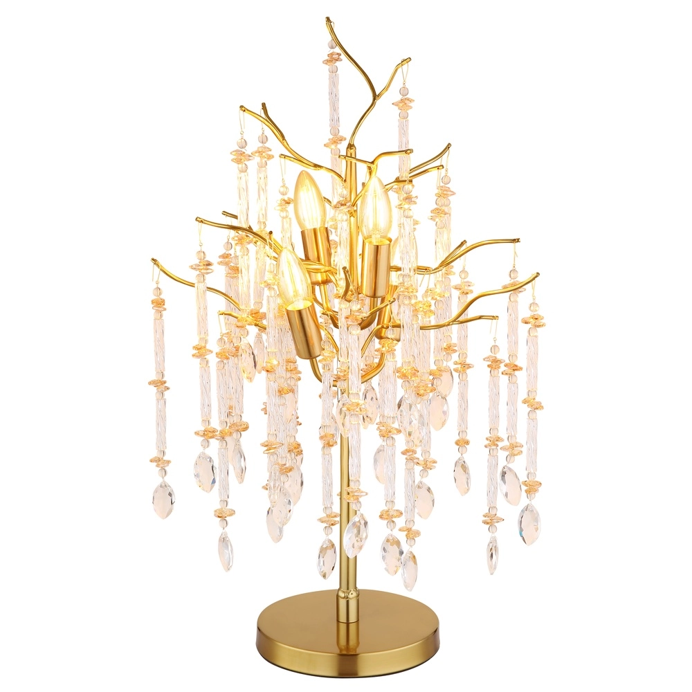 Tischlampe Gloria Gold