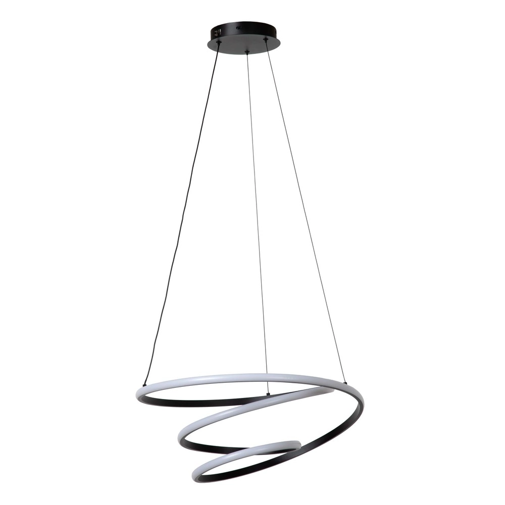 Moderne Pendellampe Espiral schwarzer 40W