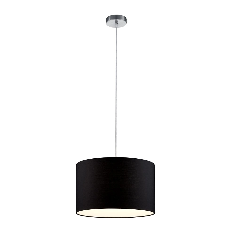 Design-Pendelleuchte Series 4611 mit schwarzem Lampenschirm Trio 4017807288308