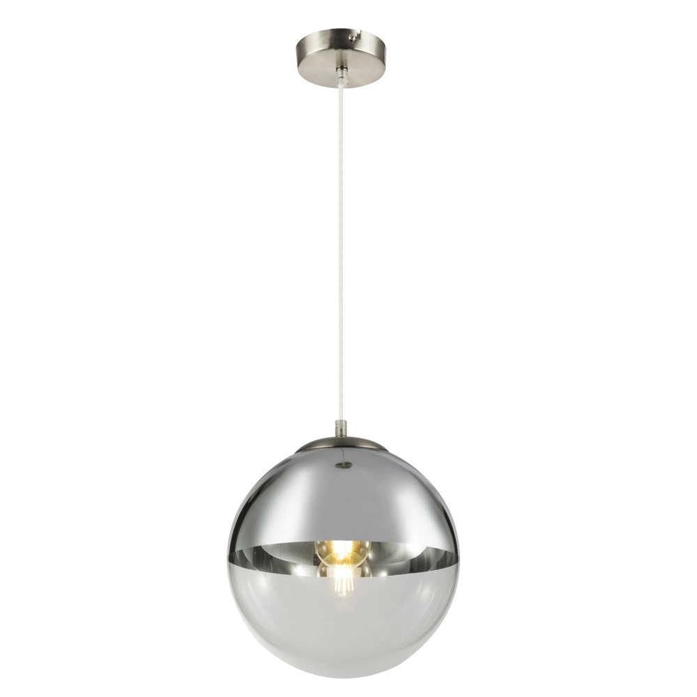 Pendellampe Varus nickel Ø 25 cm Globo 9007371374441