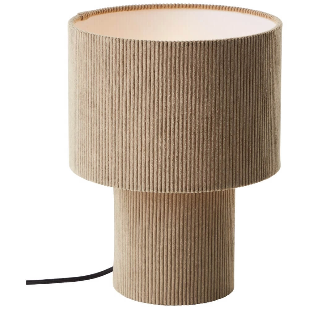 Designer-Tischlampe Tony grau Ø 23cm Brilliant 4004353446245