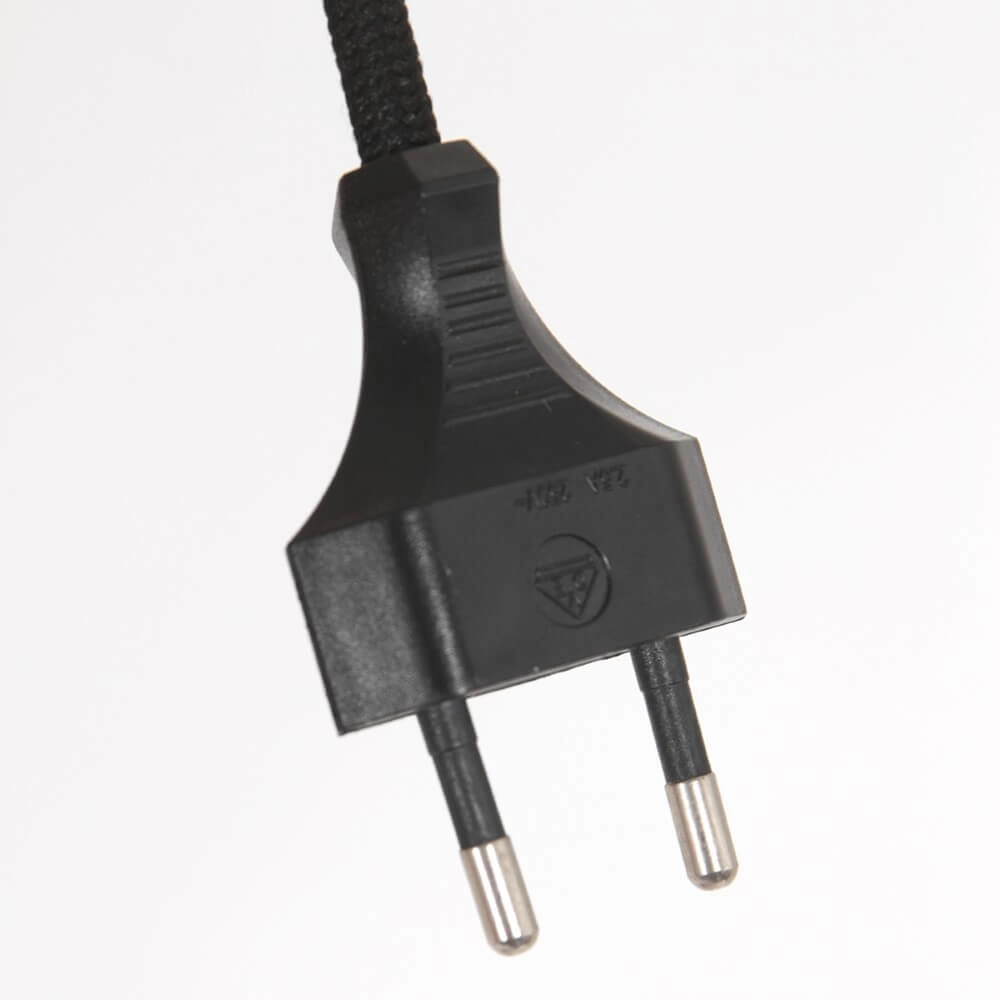 Schreibtischlampe Stanger schwarz mit goldenem Samt Steinhauer 8712746152104