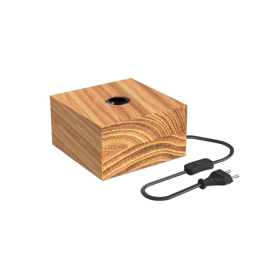 Tischlampe Wood 15,5 x 15,5 cm