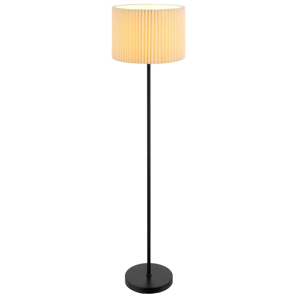 Stehlampe Page Ø 38 cm weiß mit Schwarz Globo 9007371528592
