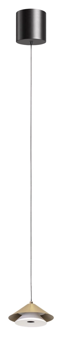 Schlanke LED-Pendelkette Jens Ø 14cm