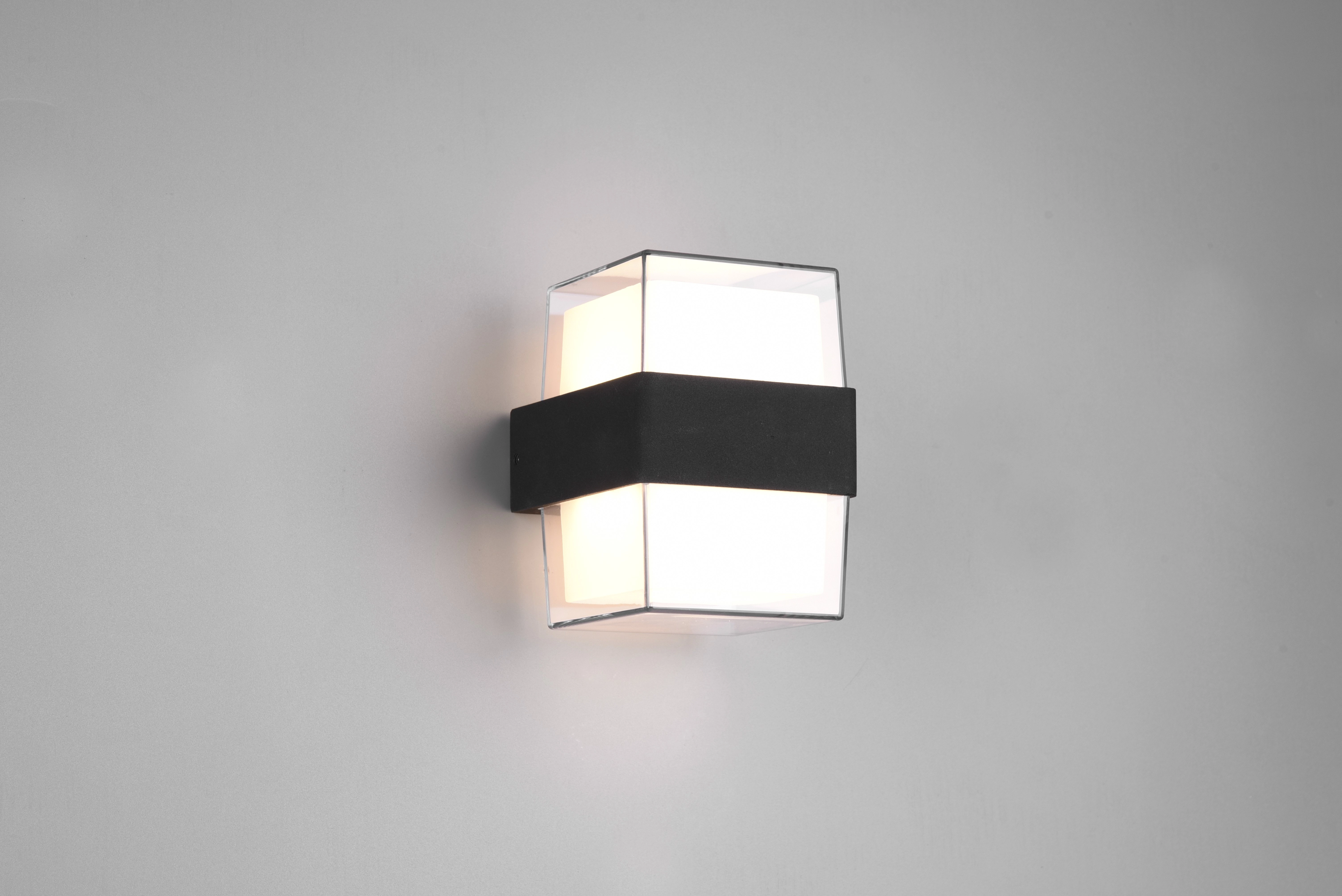 Außenlampe Molina quadratisch anthrazit Trio 4017807490435
