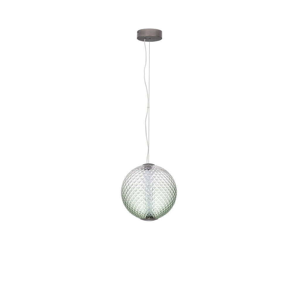 Pendelleuchte Aora Konvexes grünes Glas Lyora 5212017483829
