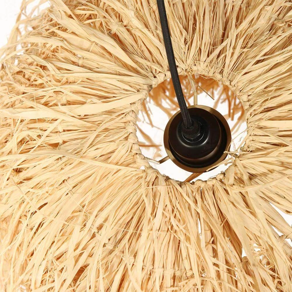 Pendelleuchte Grass strohfarben Steinhauer 8712746173482
